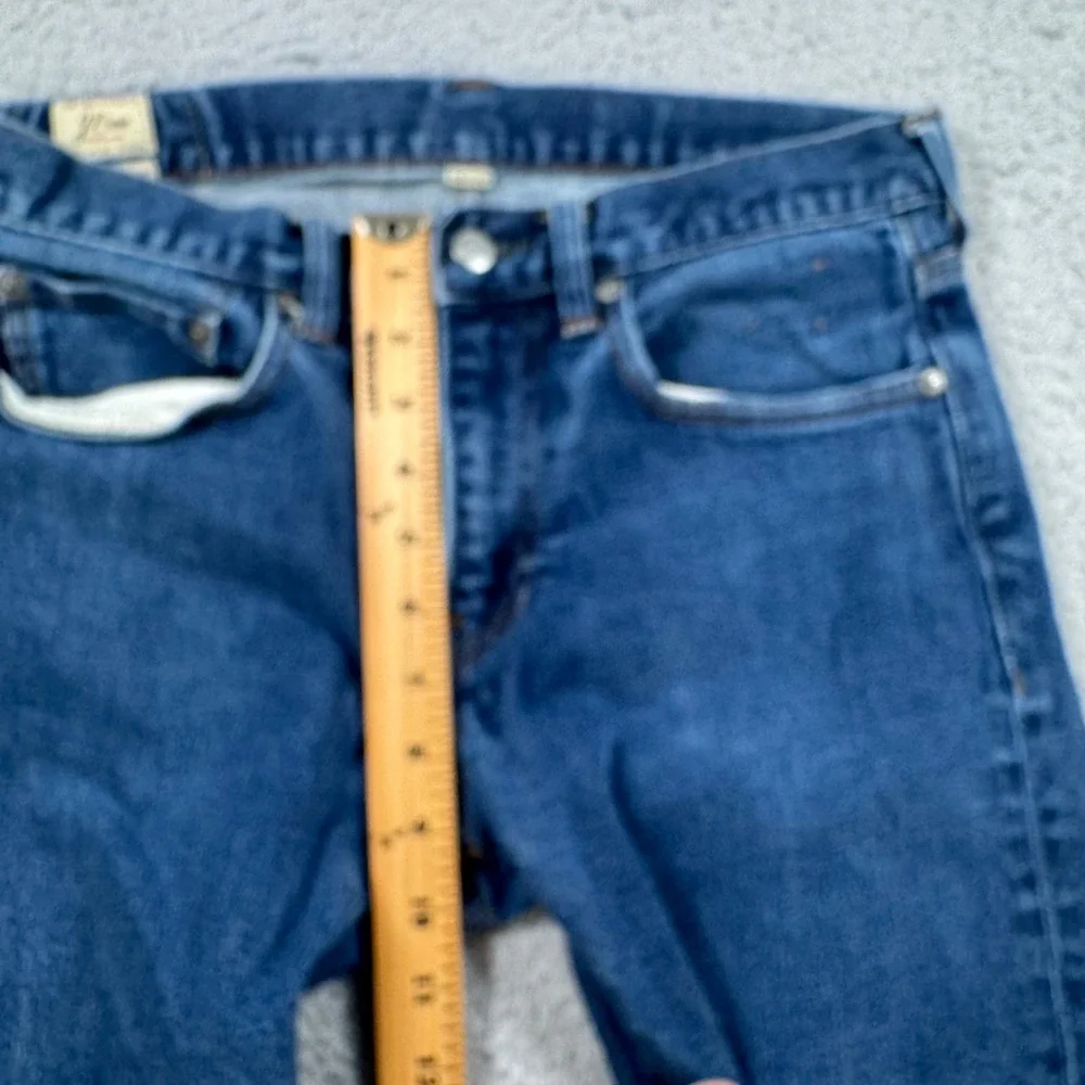 J‎ Crew 464 Style Jeans Mens 31x27 Straight Leg Blue Denim Pants